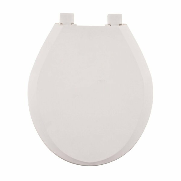 American Imaginations Oval White Toilet Seat Plastic AI-38513